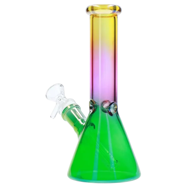 Electroplated Beaker Water Pipe - 8 in. - Image 3